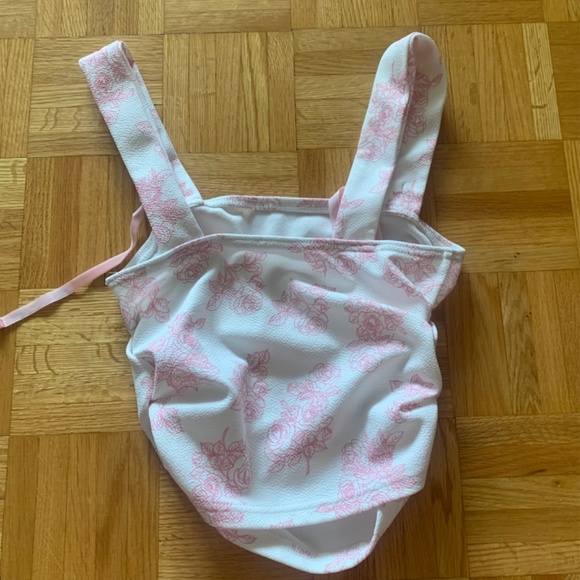 Pink and White Bows Tank Top - Picture 2 of 2